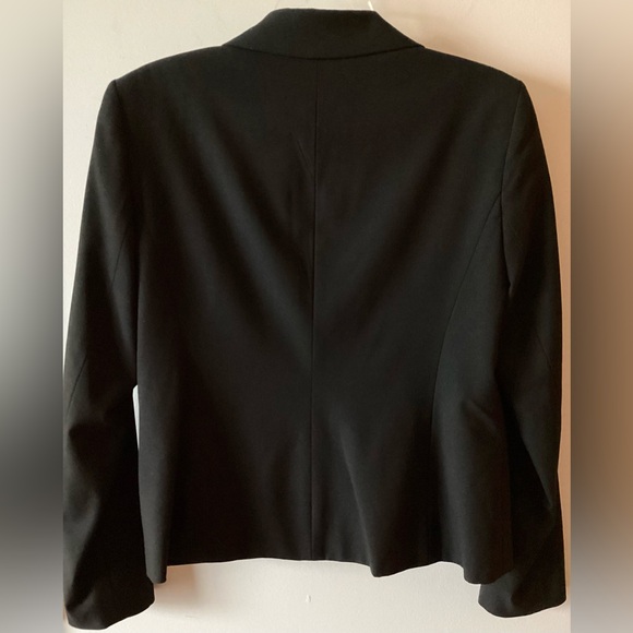Michael Kors Black Blazer Jacket Women Size 10 Business Casual - Picture 6 of 7
